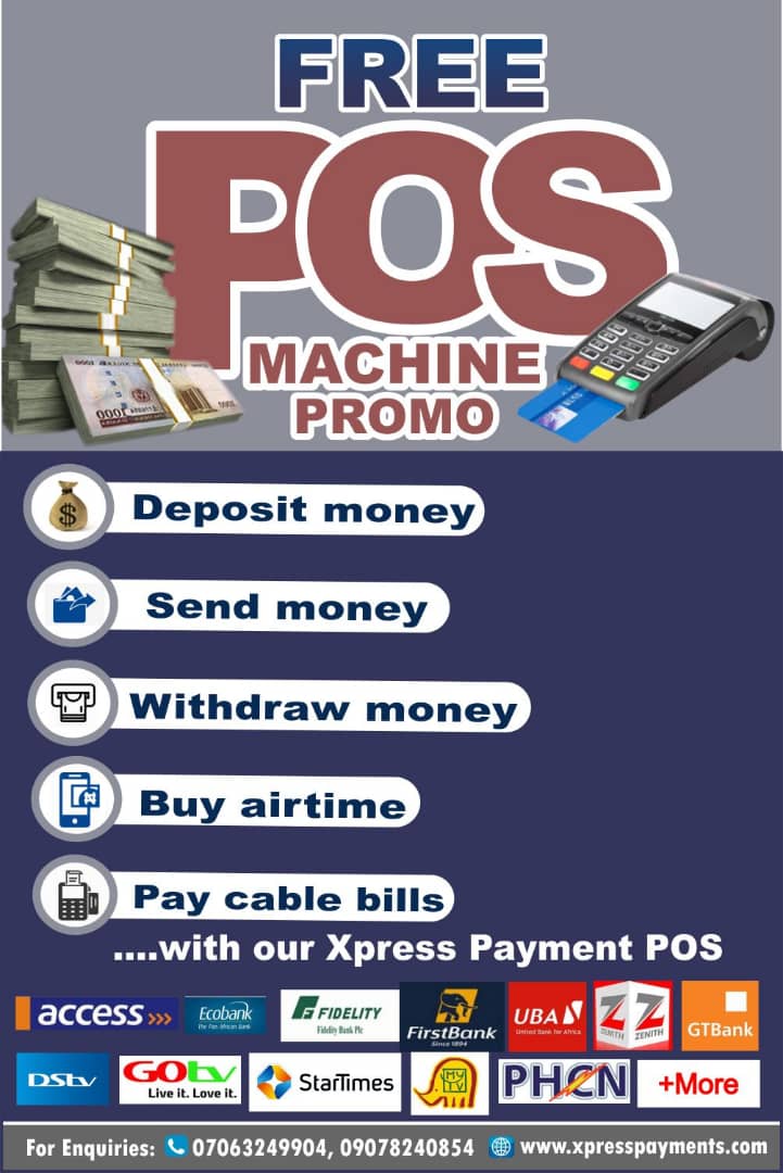 FREE POS Machine Promo Kickstart your business, Recieve and make